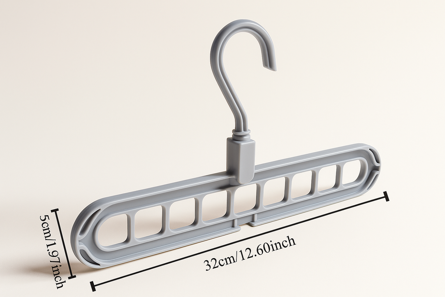 1 pcs Foldable Plastic Hanger