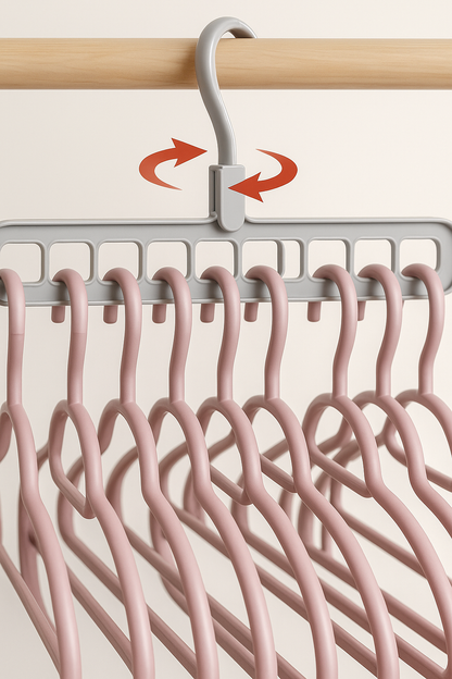 1 pcs Foldable Plastic Hanger