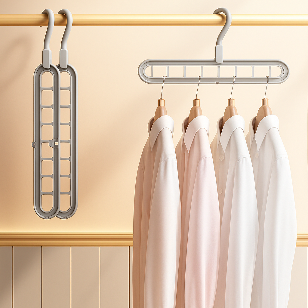 1 pcs Foldable Plastic Hanger