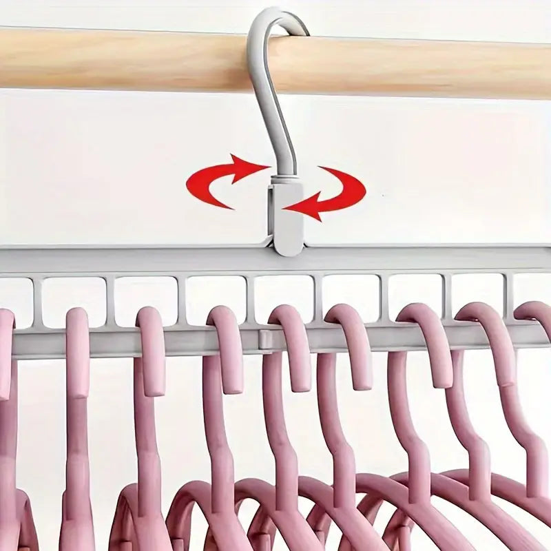 1 pcs Foldable Plastic Hanger